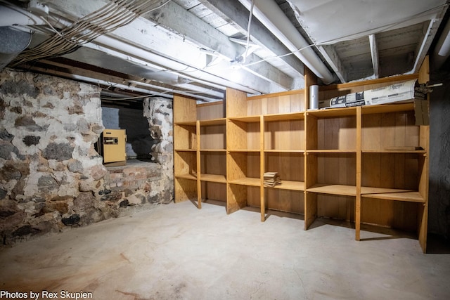 3193 W 112th St, Grant, MI 49327 - view of unfinished basement