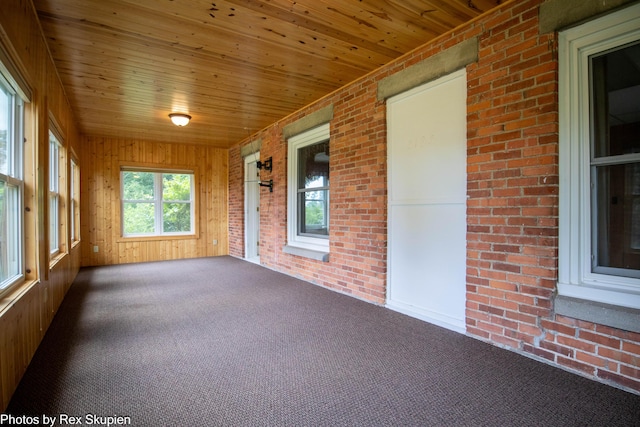 3193 W 112th St, Grant, MI 49327 - view of unfurnished sunroom