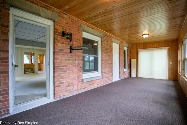 3193 W 112th St, Grant, MI 49327 - view of unfurnished sunroom