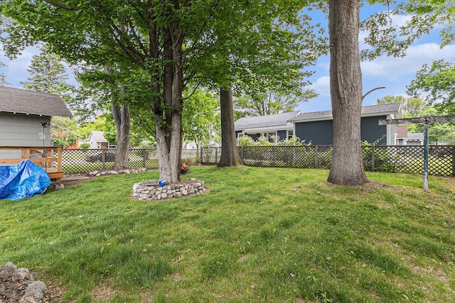101 E Whittier St, Ludington, MI 49431 - view of fenced backyard