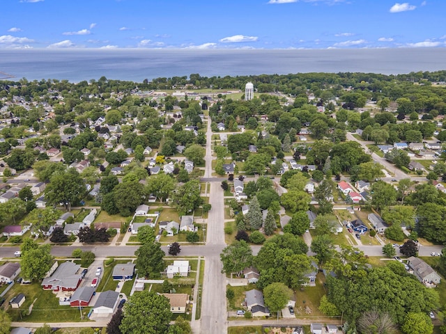 101 E Whittier St, Ludington, MI 49431 - aerial view of property and surrounding area featuring nearby suburban area
