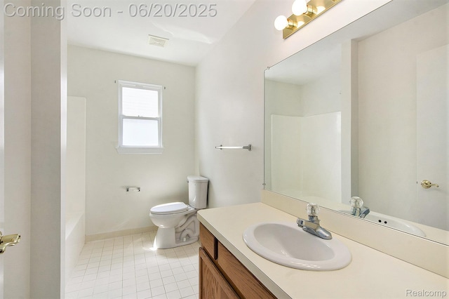 3244 Buckhorn Ct, Ann Arbor, MI 48105 - bathroom featuring vanity and tile patterned flooring