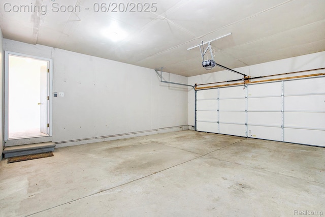 3244 Buckhorn Ct, Ann Arbor, MI 48105 - garage with a garage door opener