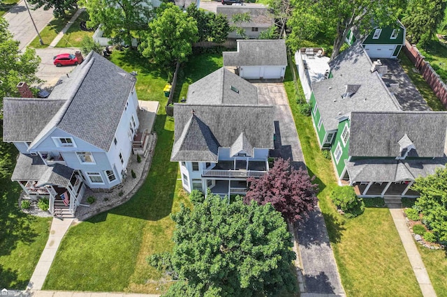 320 E Main St, Flushing, MI 48433 - aerial perspective of suburban area