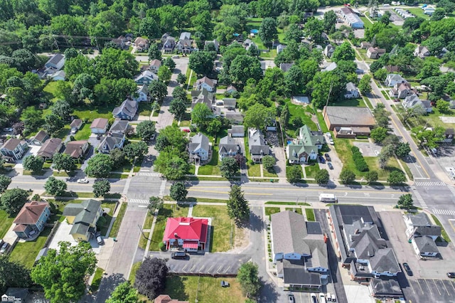 320 E Main St, Flushing, MI 48433 - aerial perspective of suburban area