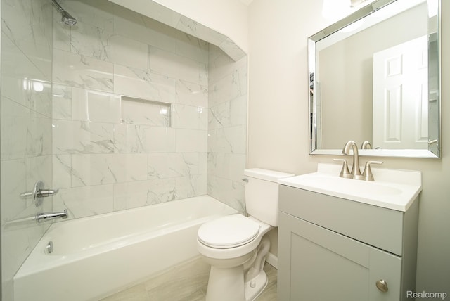 3911 Thomas Ave, Berkley, MI 48072 - full bathroom featuring vanity and tub / shower combination