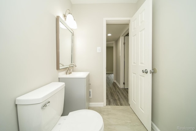 3911 Thomas Ave, Berkley, MI 48072 - bathroom with vanity and recessed lighting