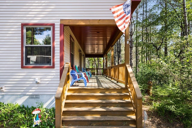 1724 N Ridge Rd, Mears, MI 49436 - view of porch