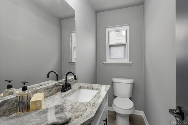 14671 Labelle St, Oak Park, MI 48237 - bathroom with vanity and wood finished floors
