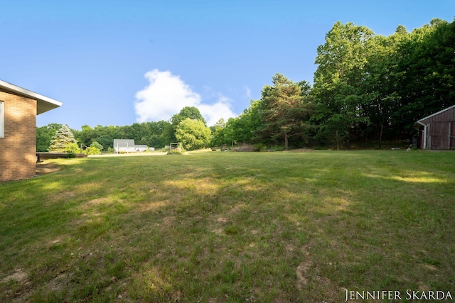 9546 Benham St NE, Cedar Springs, MI 49319 - view of grassy yard