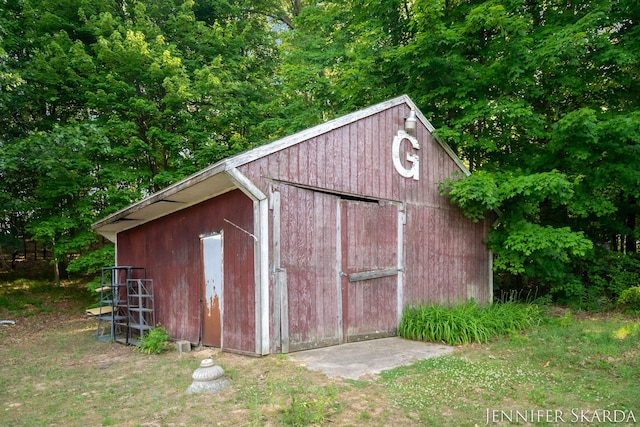 9546 Benham St NE, Cedar Springs, MI 49319 - view of outdoor structure