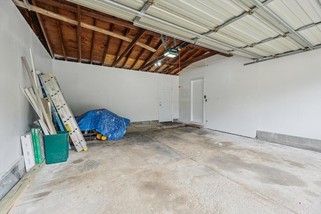 2362 Georgetown Blvd, Ann Arbor, MI 48105 - garage featuring a garage door opener