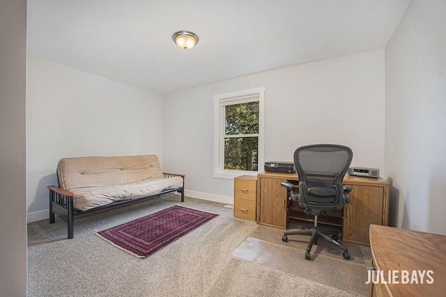 12828 Bayou Ct, Wayland, MI 49348 - office with light colored carpet
