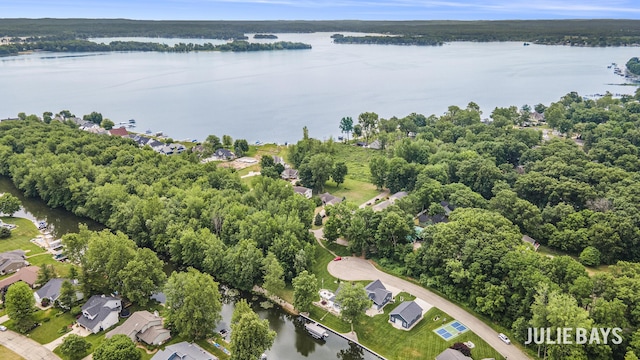 12828 Bayou Ct, Wayland, MI 49348 - view of property location with a nearby body of water and nearby suburban area