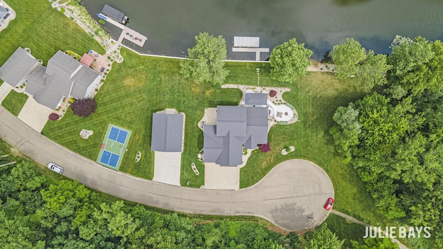 12828 Bayou Ct, Wayland, MI 49348 - drone / aerial view