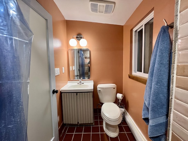 3431 Pineview Dr, Dexter, MI 48130 - bathroom featuring tile patterned floors and vanity