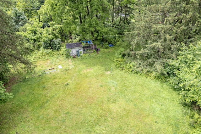 3431 Pineview Dr, Dexter, MI 48130 - aerial view of a heavily wooded area