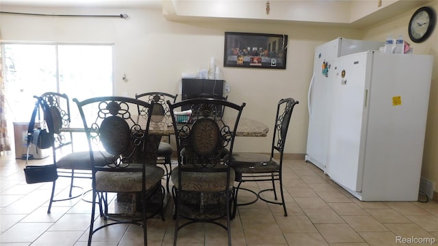 27038 Grobbel Dr, Warren, MI 48092 - dining area featuring light tile patterned flooring