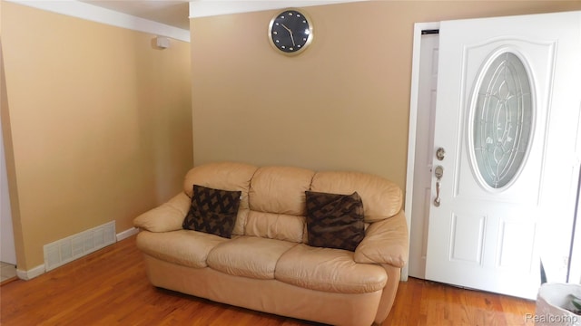27038 Grobbel Dr, Warren, MI 48092 - entryway with wood finished floors and baseboards