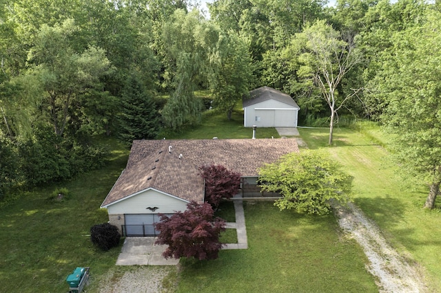 26434 King Rd, Romulus, MI 48174 - view of subject property featuring a forest