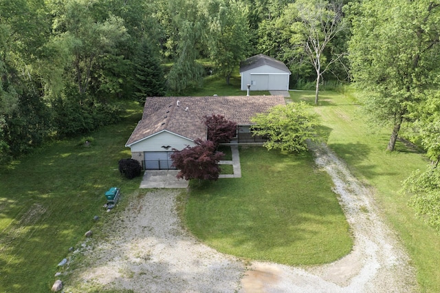 26434 King Rd, Romulus, MI 48174 - view of subject property with a forest