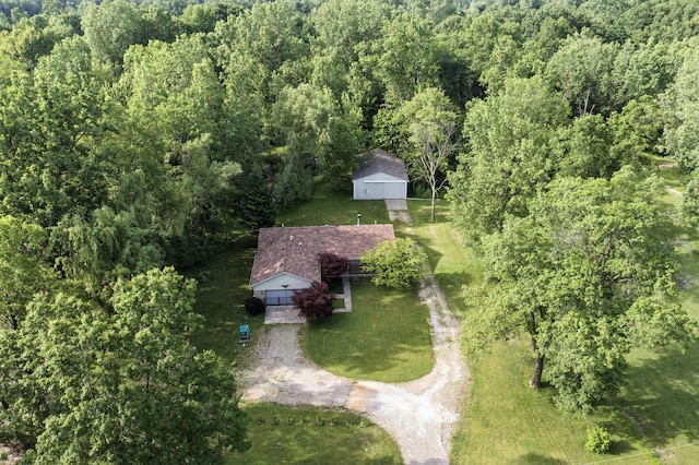 26434 King Rd, Romulus, MI 48174 - view of subject property with a forest