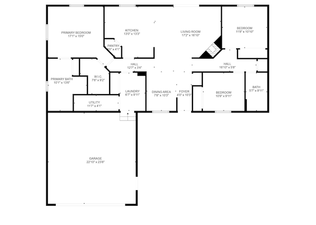 26434 King Rd, Romulus, MI 48174 - view of home floor plan