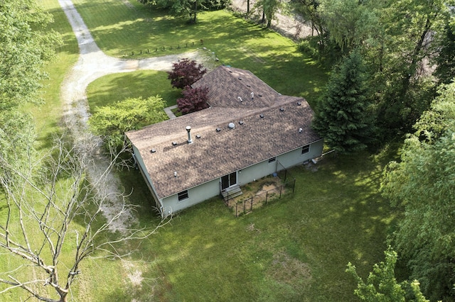 26434 King Rd, Romulus, MI 48174 - aerial view of property and surrounding area