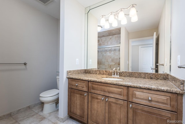 56343 Via Serbelloni, Macomb, MI 48042 - bathroom featuring vanity and a stall shower