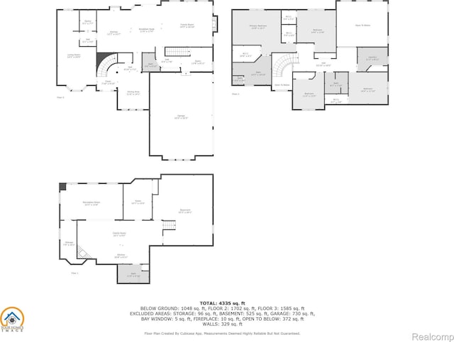 56343 Via Serbelloni, Macomb, MI 48042 - view of floor plan / room layout