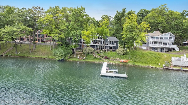 7025 Dandison Blvd, West Bloomfield, MI 48324 - dock with a water view