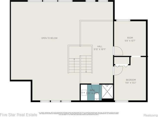 7025 Dandison Blvd, West Bloomfield, MI 48324 - view of floor plan / room layout