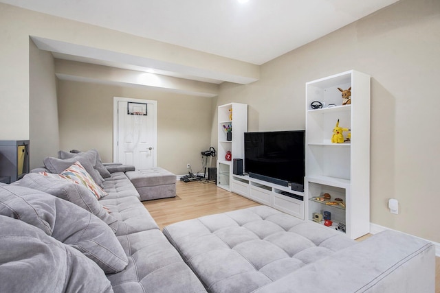 6577 Heron Ct, Ann Arbor, MI 48103 - living room featuring wood finished floors