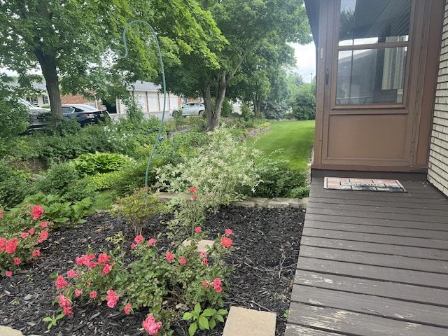 7337 Pine Grove Dr, Jenison, MI 49428 - view of wooden deck