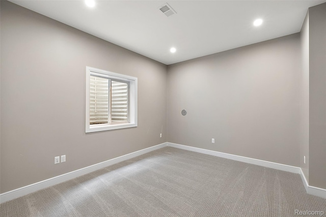 345 Kimberly St, Birmingham, MI 48009 - spare room with light colored carpet and recessed lighting
