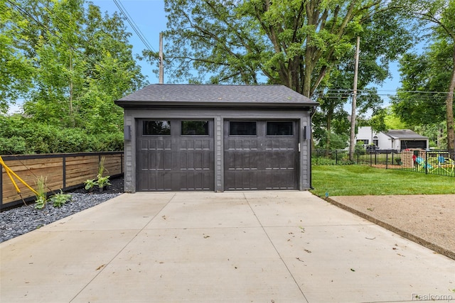 345 Kimberly St, Birmingham, MI 48009 - view of detached garage