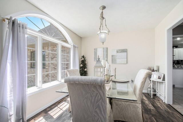 1256 Barron Lake Rd, Niles, MI 49120 - dining room featuring plenty of natural light and wood finished floors