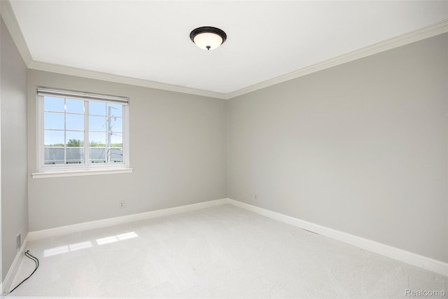 42309 Woodward Ave Unit S1-7, Bloomfield Hills, MI 48304 - unfurnished room featuring crown molding and carpet floors