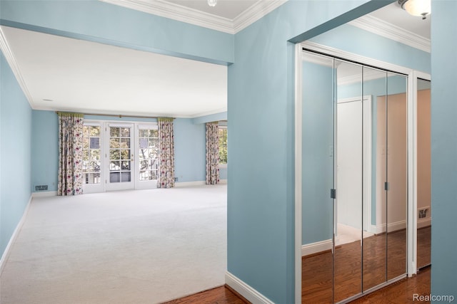 42309 Woodward Ave Unit S1-7, Bloomfield Hills, MI 48304 - hall with ornamental molding