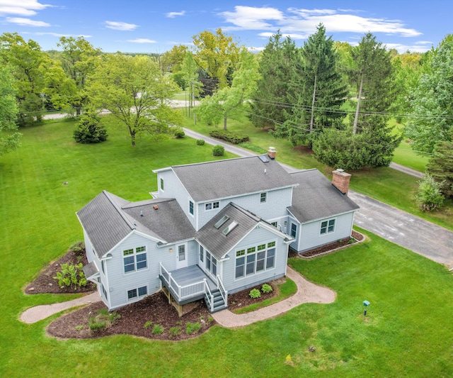 4641 Wylie Rd, Dexter, MI 48130 - view from above of property