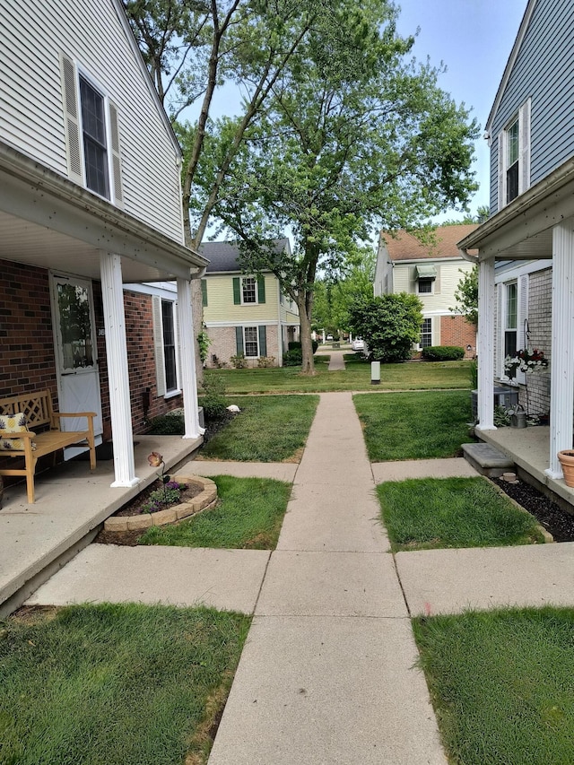 24654 Spring Ln, Harrison Township, MI 48045 - view of green lawn