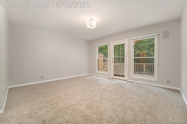 5200 Royal Vale Ln, Dearborn, MI 48126 - unfurnished room with carpet flooring