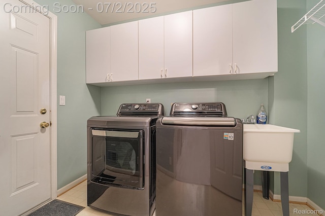 5200 Royal Vale Ln, Dearborn, MI 48126 - laundry room featuring washing machine and clothes dryer and cabinet space