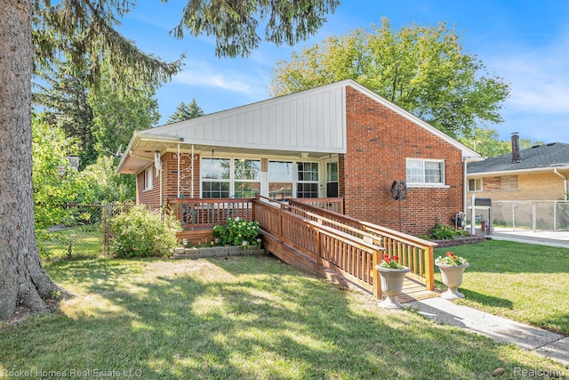 35221 Weideman St, Clinton Township, MI 48035 - rear view of house featuring brick siding