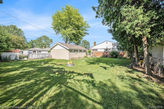 35221 Weideman St, Clinton Township, MI 48035 - view of fenced backyard