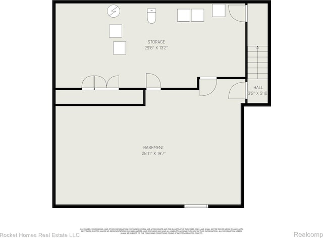 35221 Weideman St, Clinton Township, MI 48035 - view of floor plan / room layout