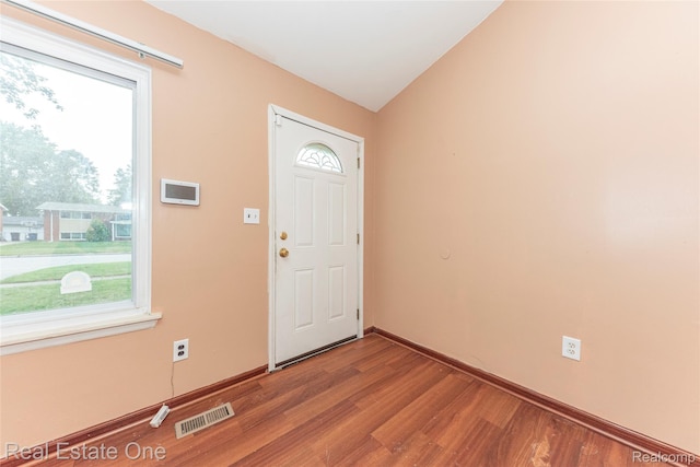 31121 Avondale St, Westland, MI 48186 - foyer featuring wood finished floors and baseboards