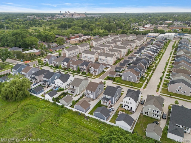 4260 Kent Rd, Royal Oak, MI 48073 - aerial perspective of suburban area