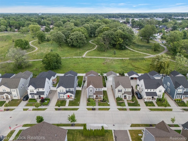 4260 Kent Rd, Royal Oak, MI 48073 - aerial overview of property's location featuring nearby suburban area