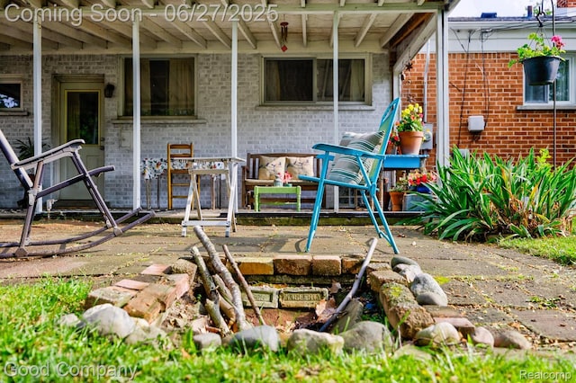 24745 Ross Dr, Redford, MI 48239 - view of patio